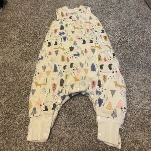 DuoMiaoMiao Woodland Theme Footed Baby Sleep Sack